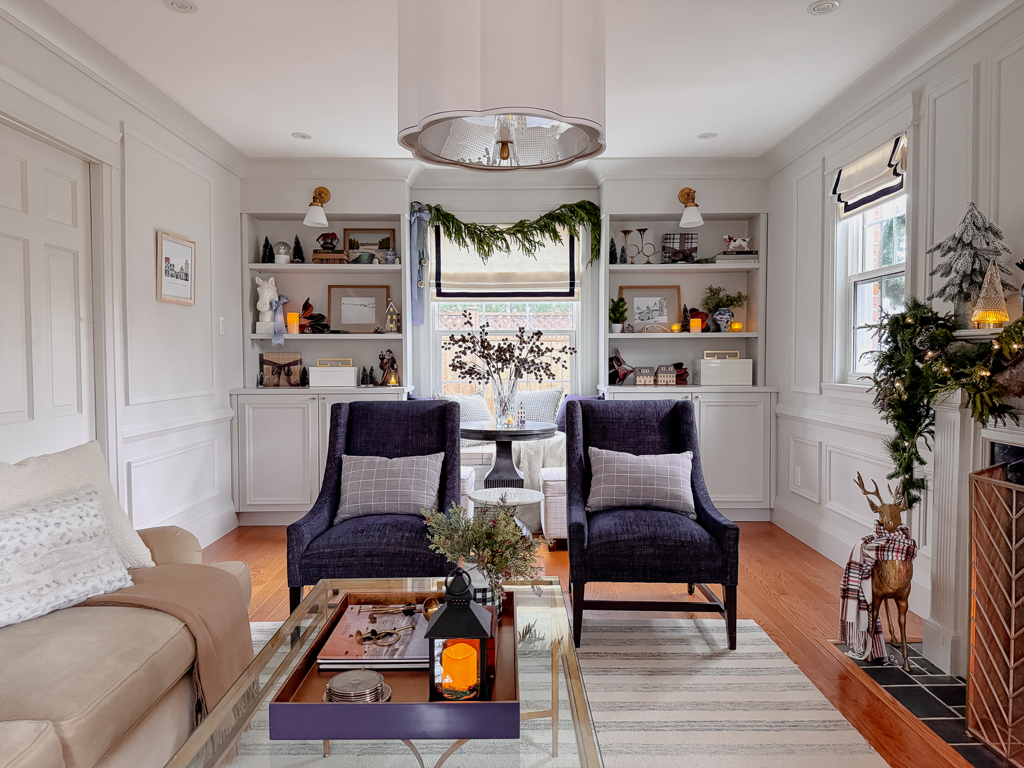 Classic & Cozy Christmas Living Room Decor Ideas