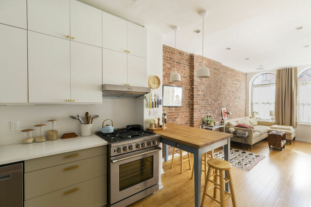 Finding Home in a Minimalist, Warm Kitchen