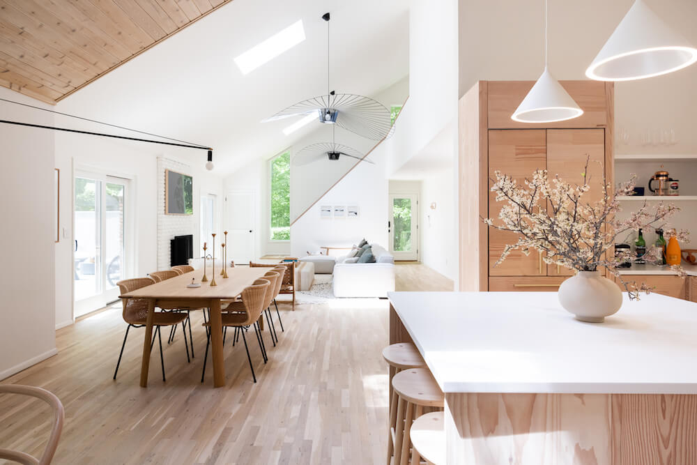 A Renovated Beach House in Amagansett