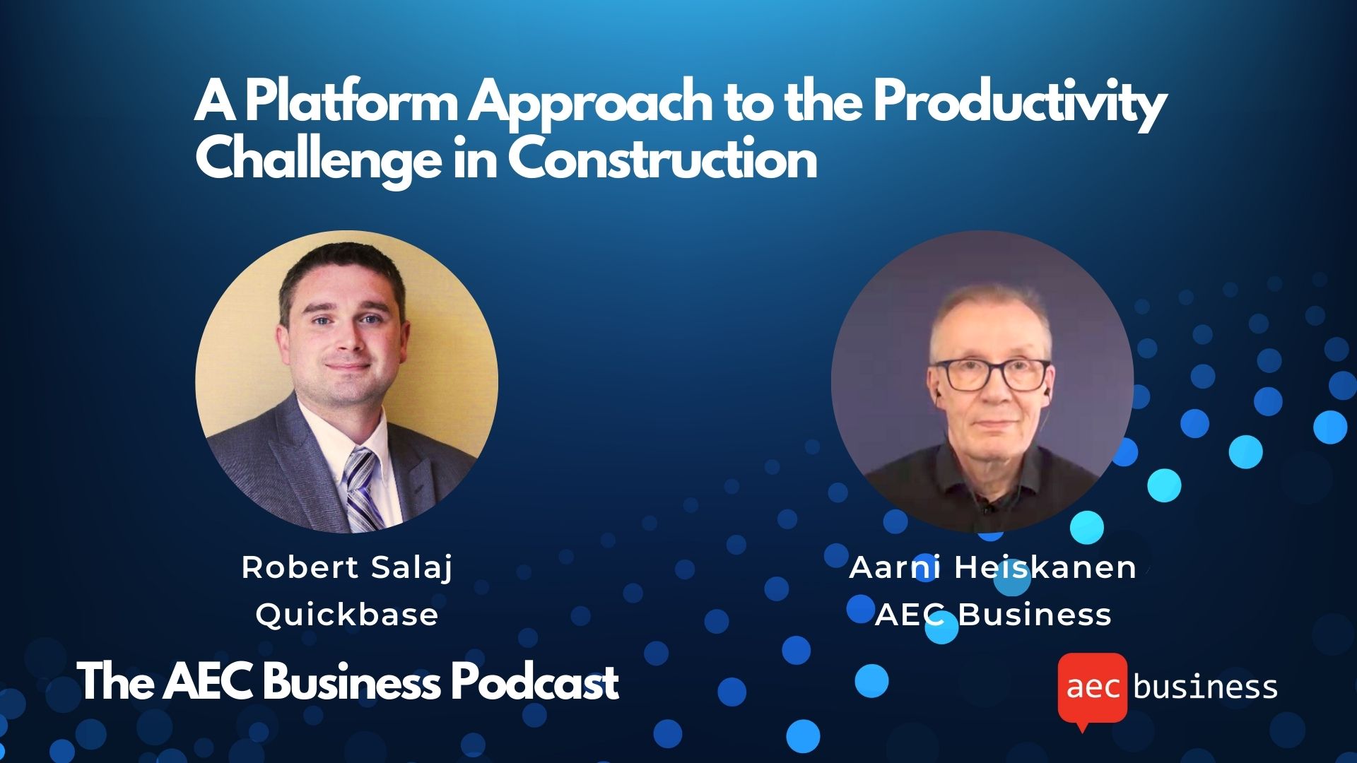 A Platform Approach to the Productivity Challenge in Construction