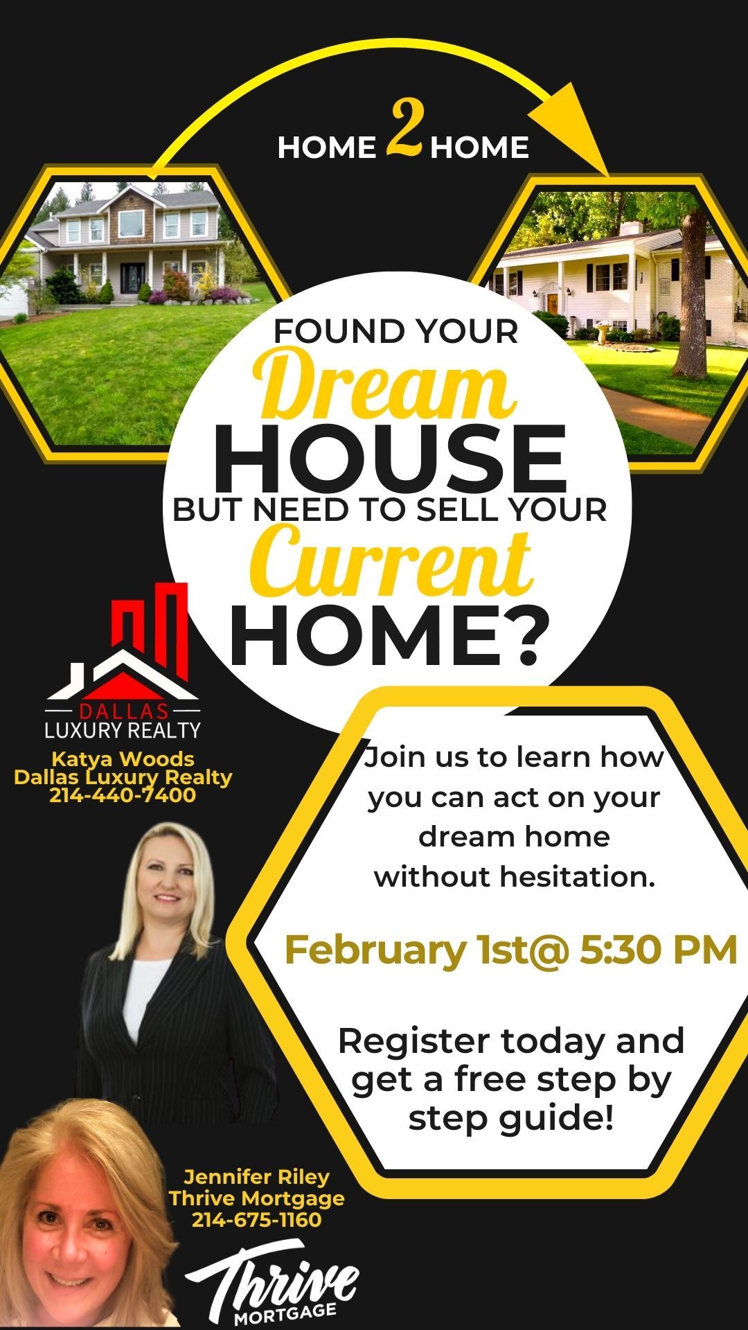 Feeling Stuck? Unlock Your Next Home with Dallas Luxury Realty and Thrive Mortgage’s Home2Home Webinar