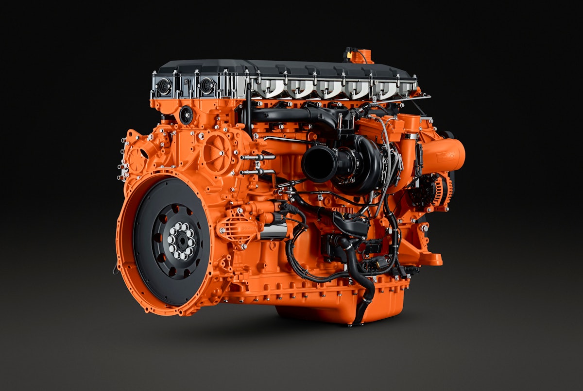 Scania Showcases Next Generation 13-Liter Engine at World of Concrete