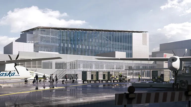 Turner tops out $260M SeaTac renovation project