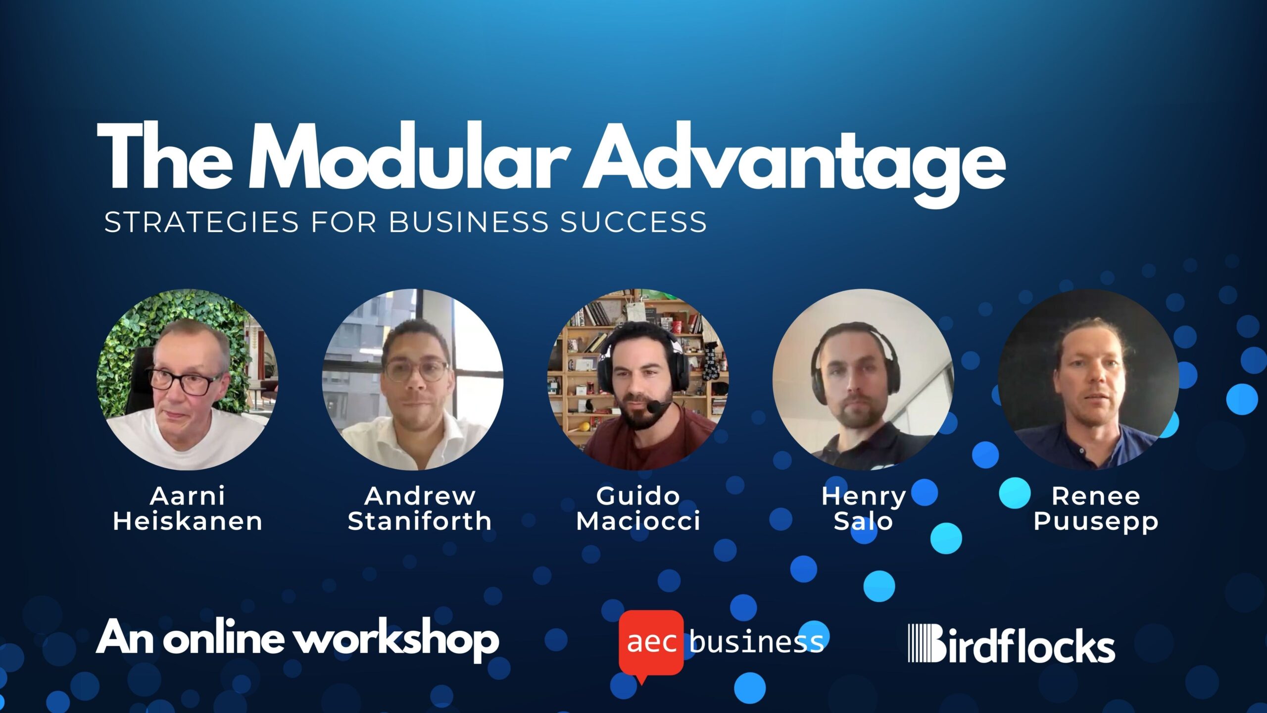 Workshop: The Modular Advantage – AEC Business