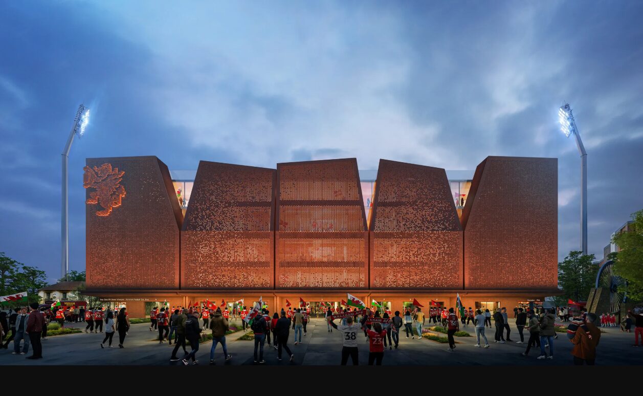 Hollywood club Wrexham unveils new Kop stand design