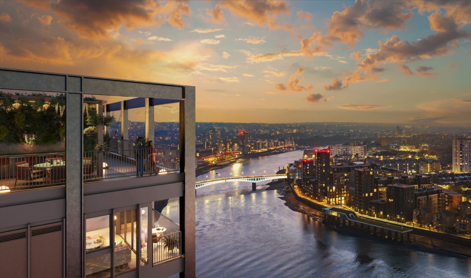 Developer to self-deliver 24-storey tower on London waterfront