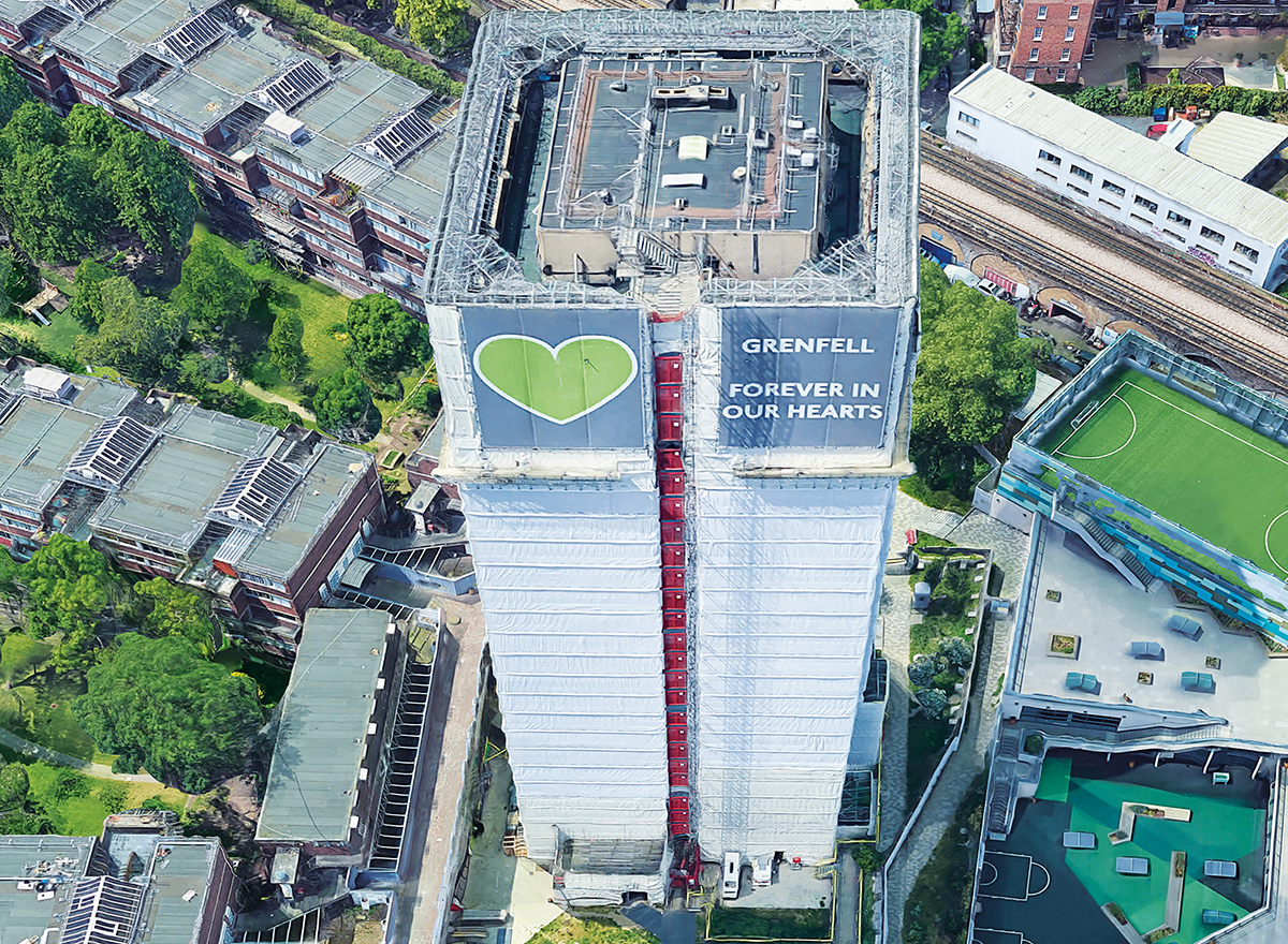 Grenfell Tower to be taken down, government confirms