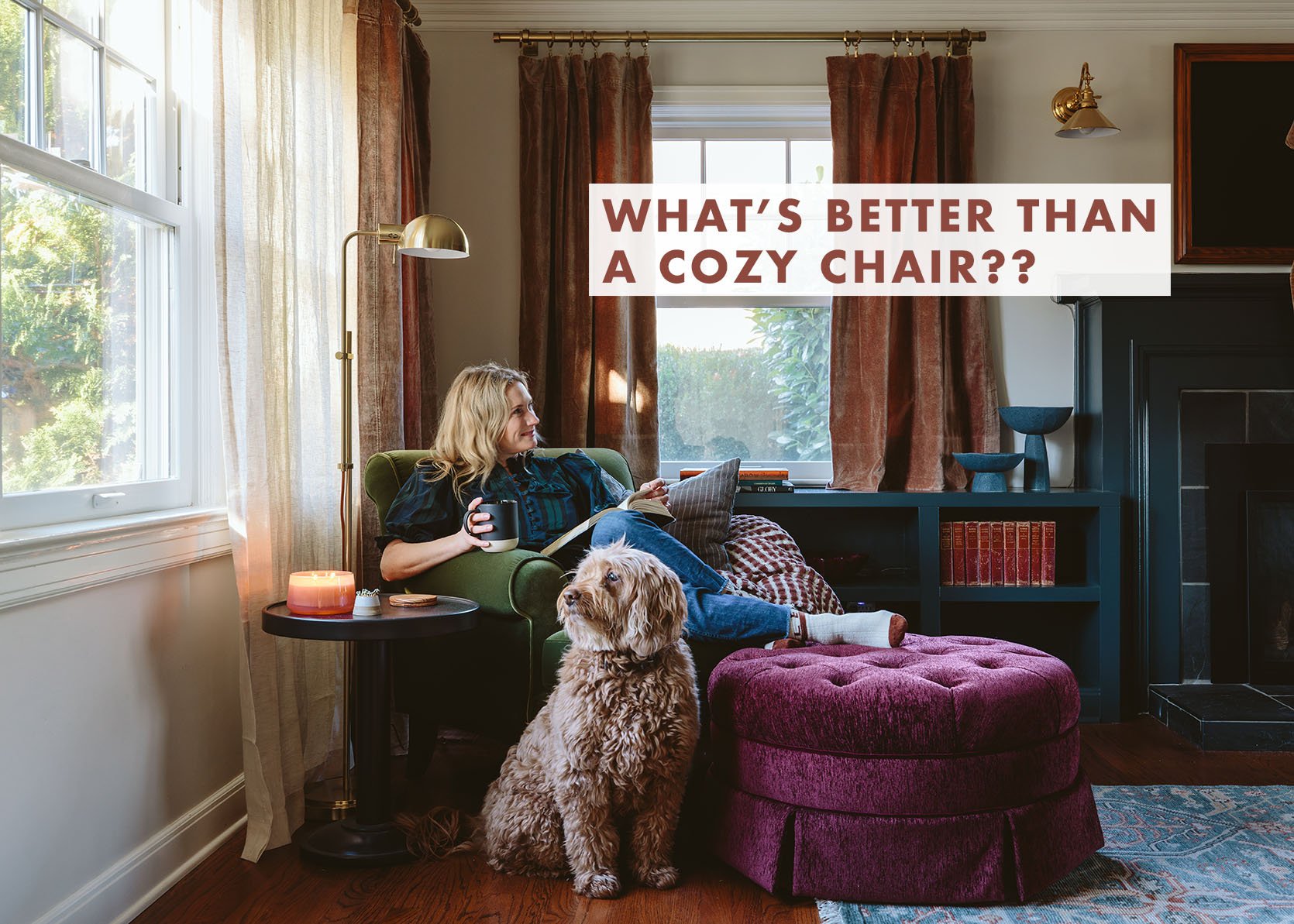 I Searched For A Comfortable, Stylish AND Affordable Club/Reading Chairs – This Is What I Found