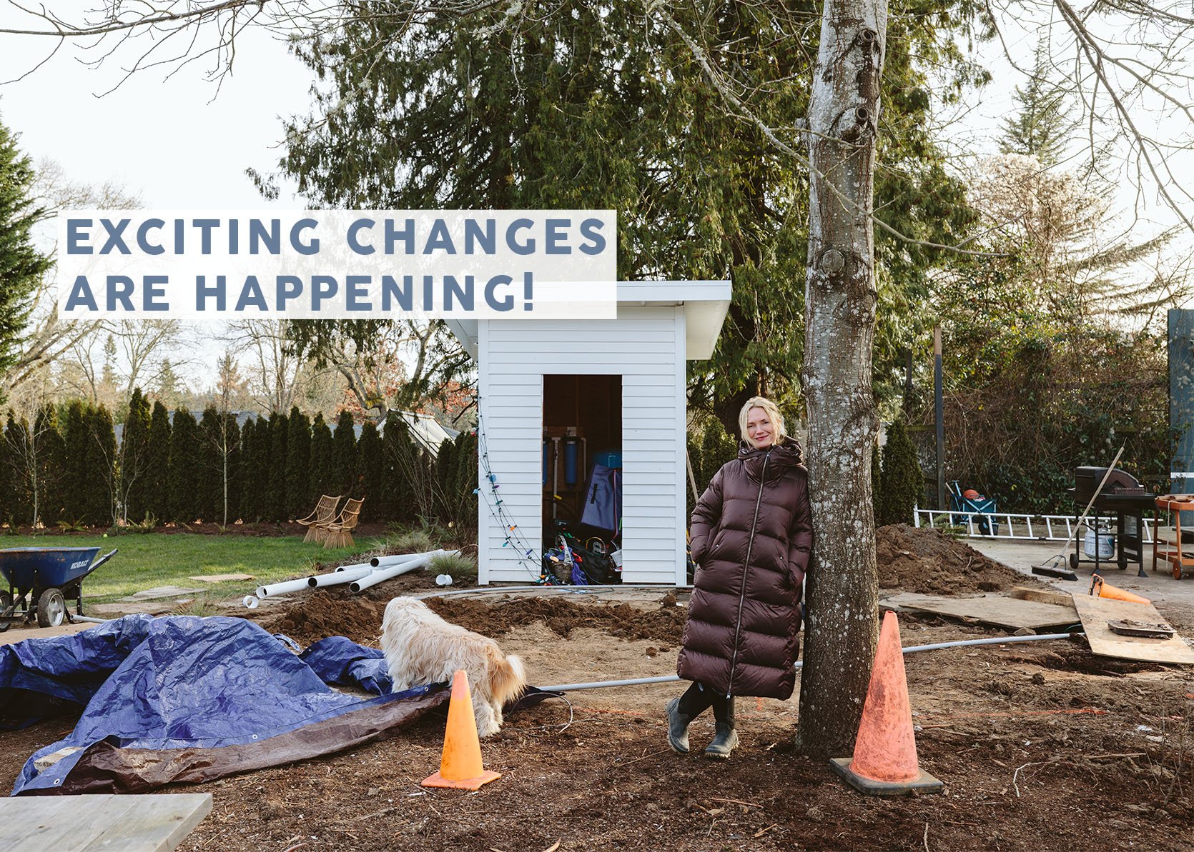 Our Outdoor Project Update – Phase 2 Is So Exciting (AND FAST!)