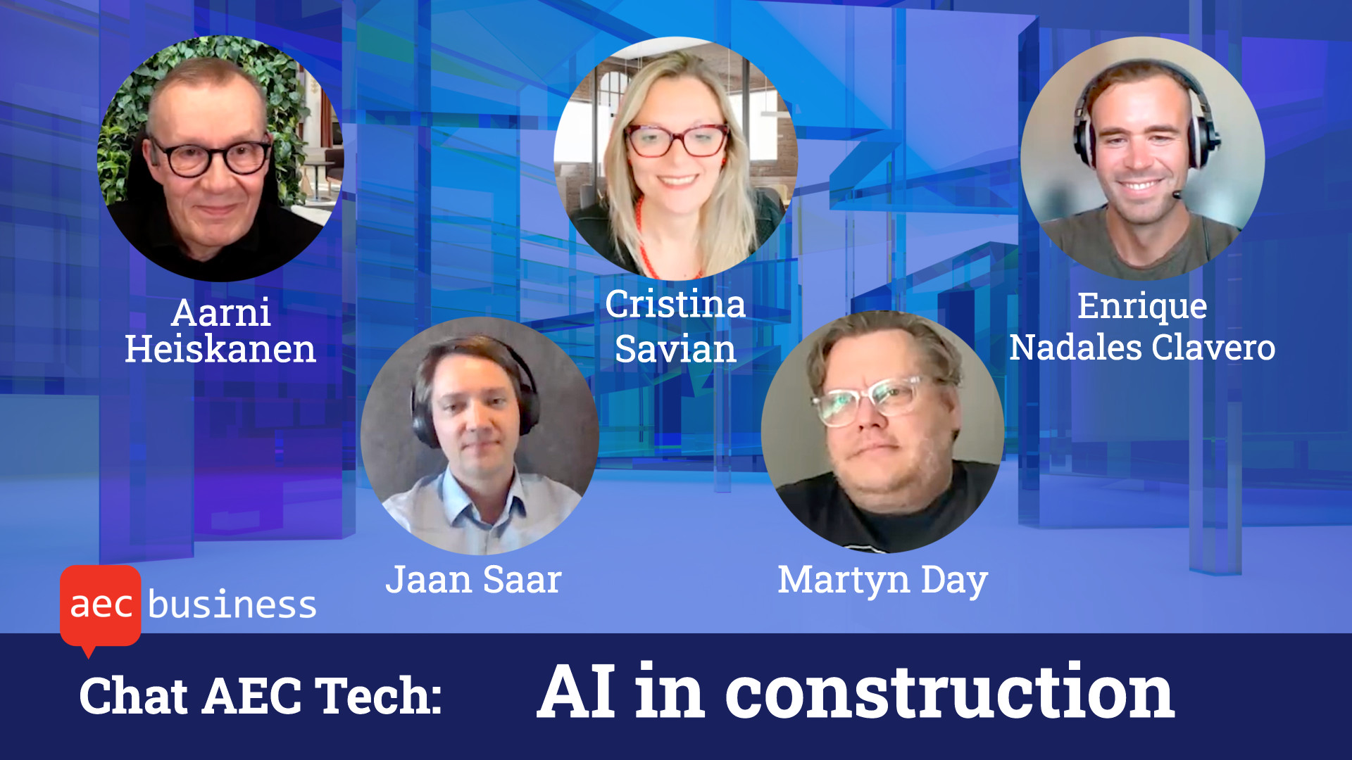 AI in Construction – A Panel Discussion