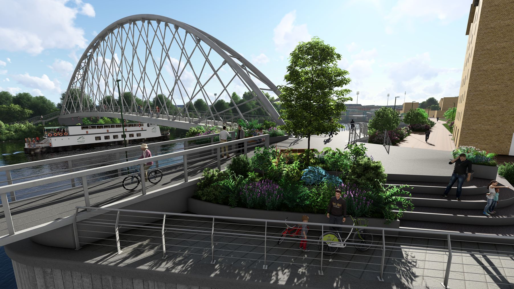 Balfour Beatty to build 85m-long arch bridge in Nottingham