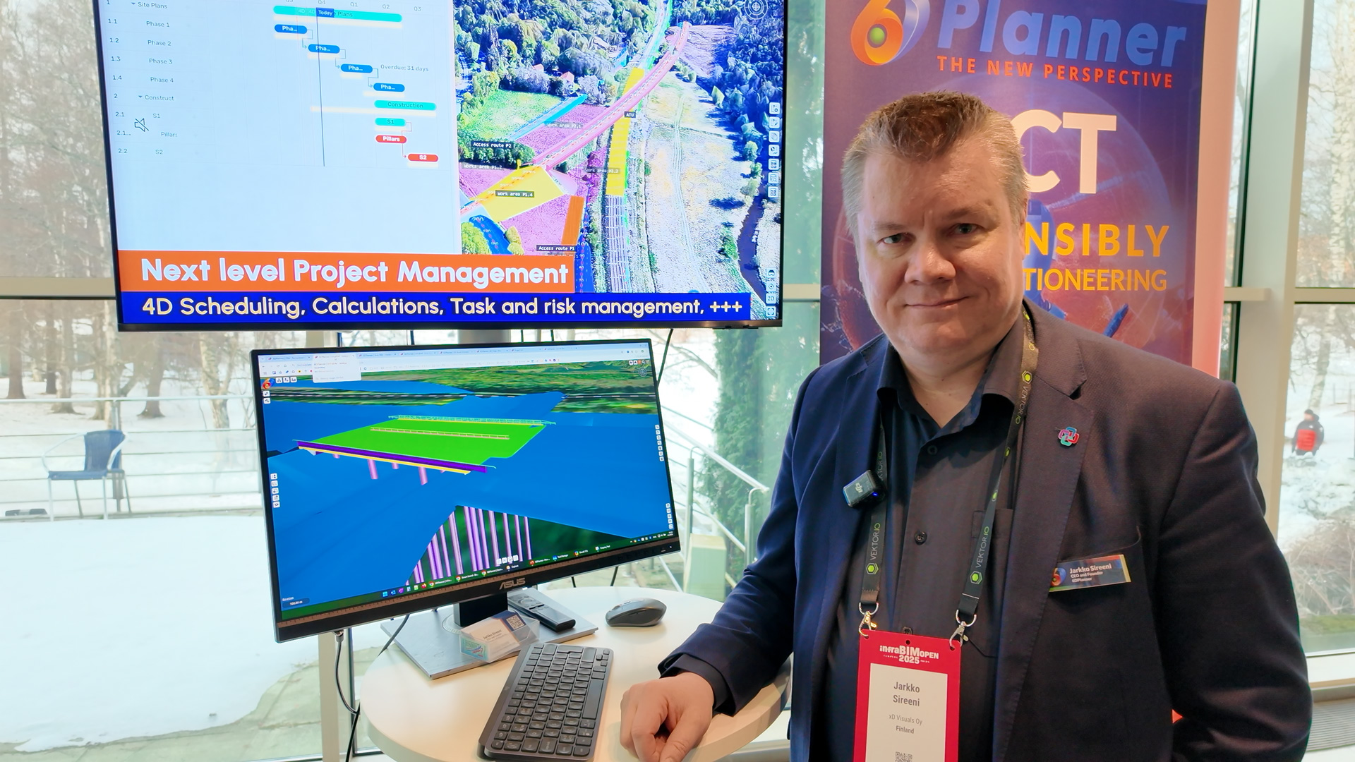 Jarkko Sireeni of 6DPlanner on Infrastructure BIM