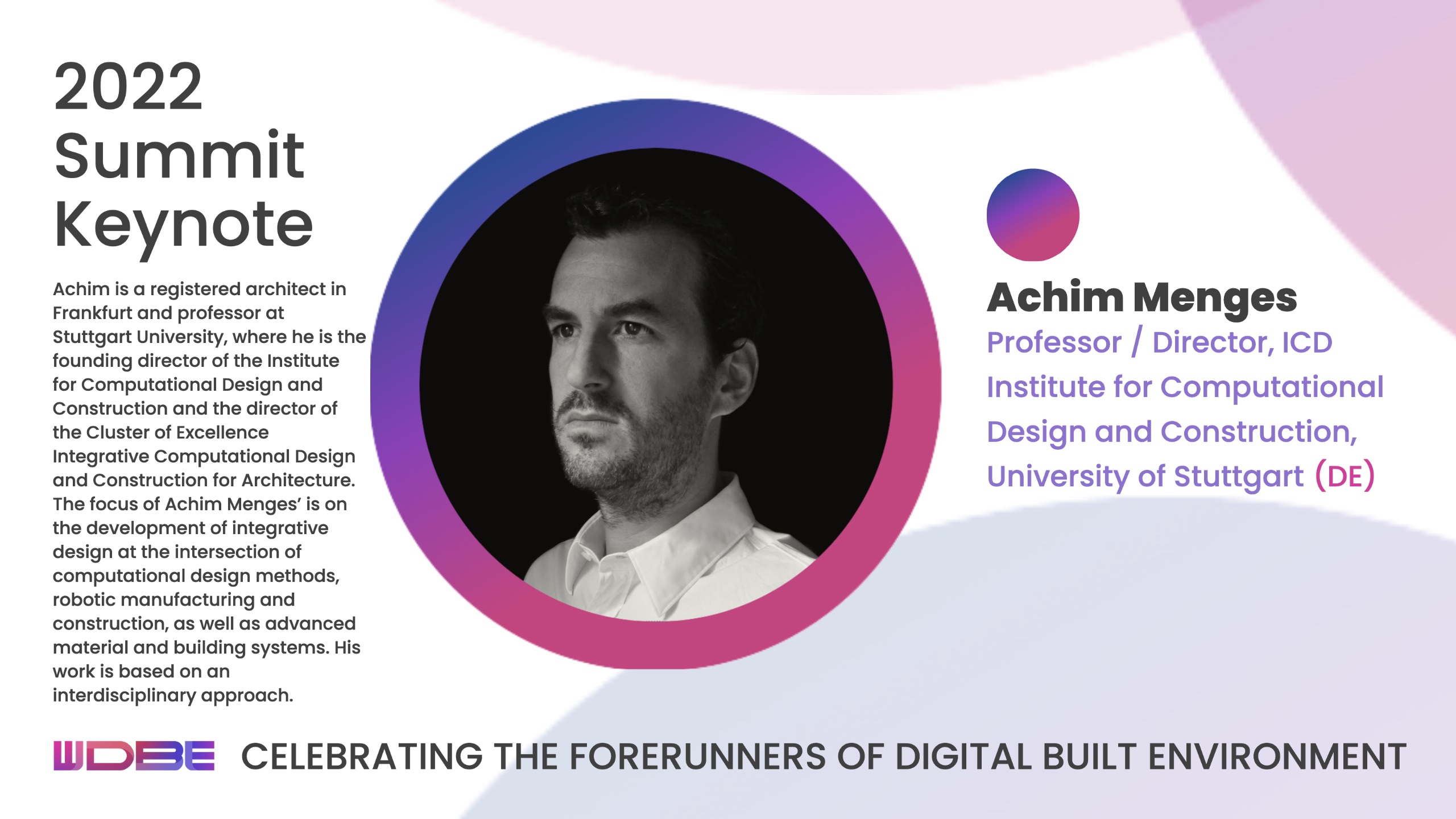 Meet Achim Menges, Architect, Professor, and Innovator