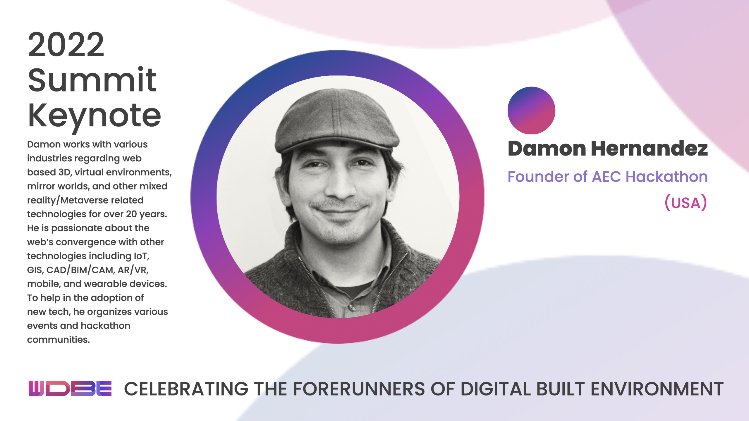 Meet Damon Hernandez, Founder of the AEC Hackathon