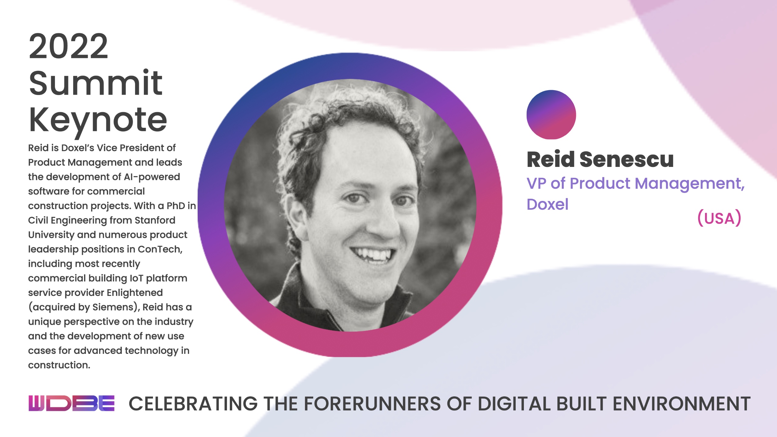 Meet Reid Senescu, Vice President of Product Management at Doxel