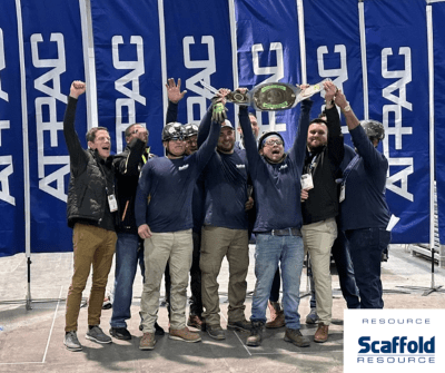 Scaffold Resource Wins 2025 Scaffold Builders Competition