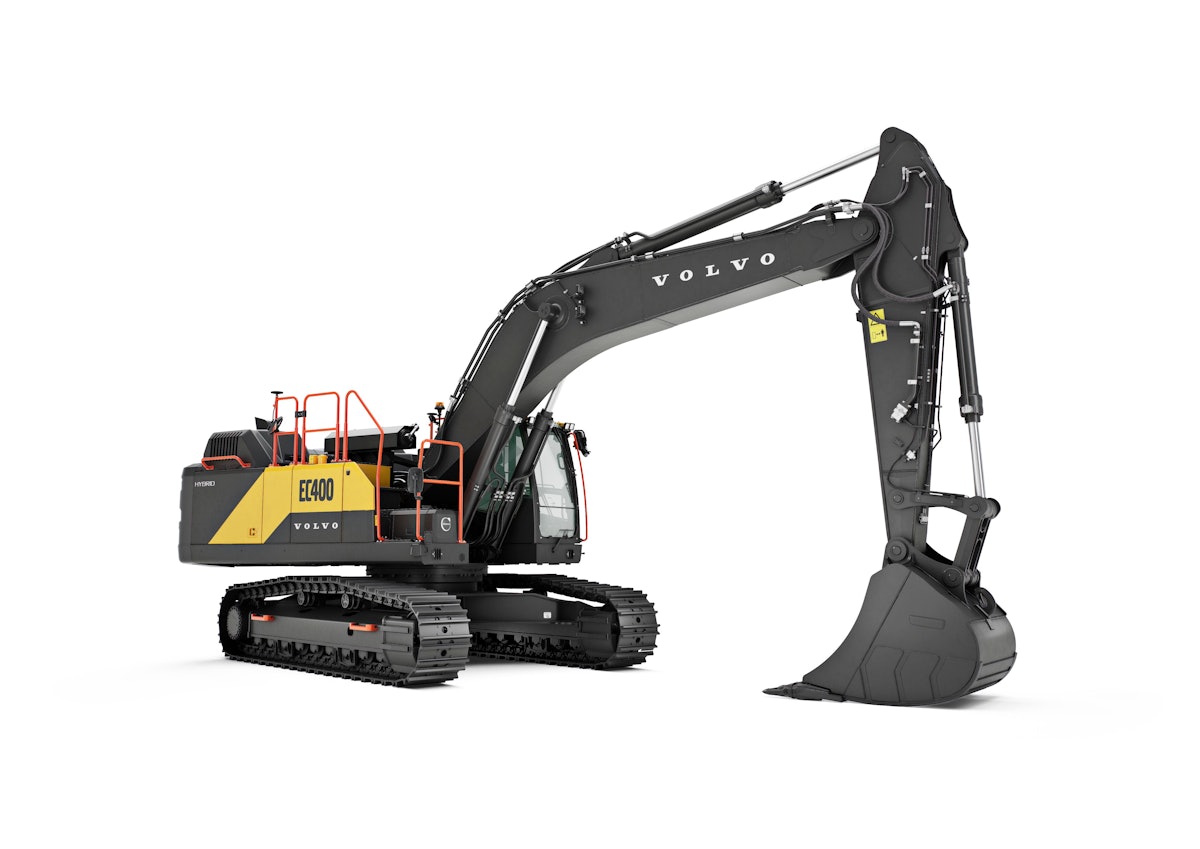 Volvo Adds Hybrid Technology to New-Gen Excavators
