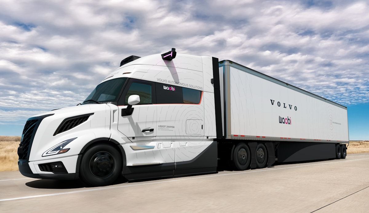 Waabi and Volvo Partner to Create Autonomous Transportation Solutions