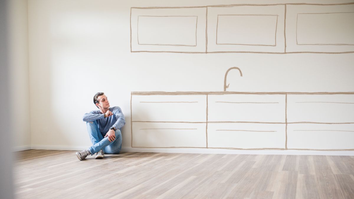 Designing a kitchen for an upside down house layout