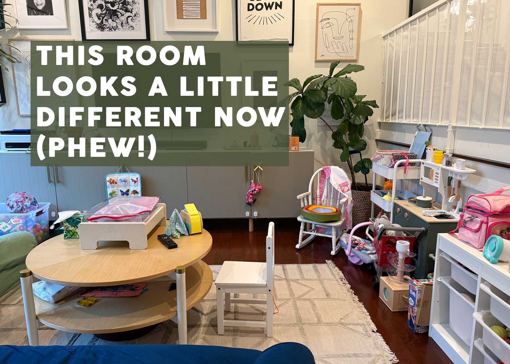 Arlyn’s Dining Room-Turned-Playroom Update: See Where She Landed After A TON Of Reader Advice