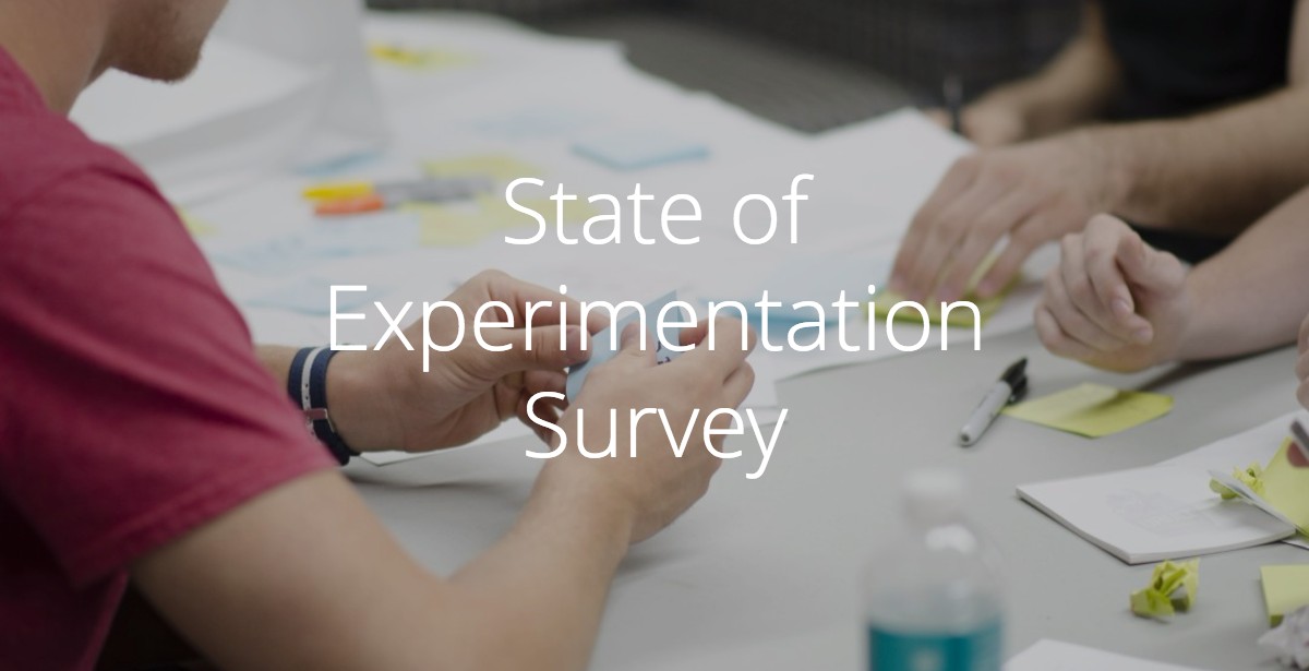 State of experimentation survey