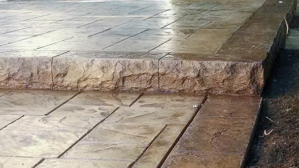 Concrete Stamping Elevates Residential Concrete Spaces
