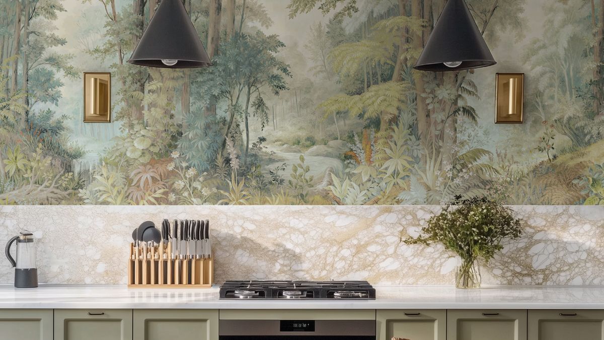 14 kitchen wallpaper ideas to whet your appetite