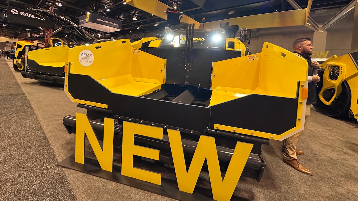 BOMAG Updates Flagship Highway-Class Pavers
