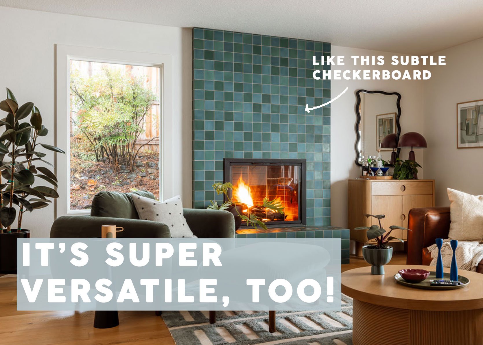 This Tile Trend We’re Eyeing Isn’t Just Chic & Bold, It’s Also Affordable