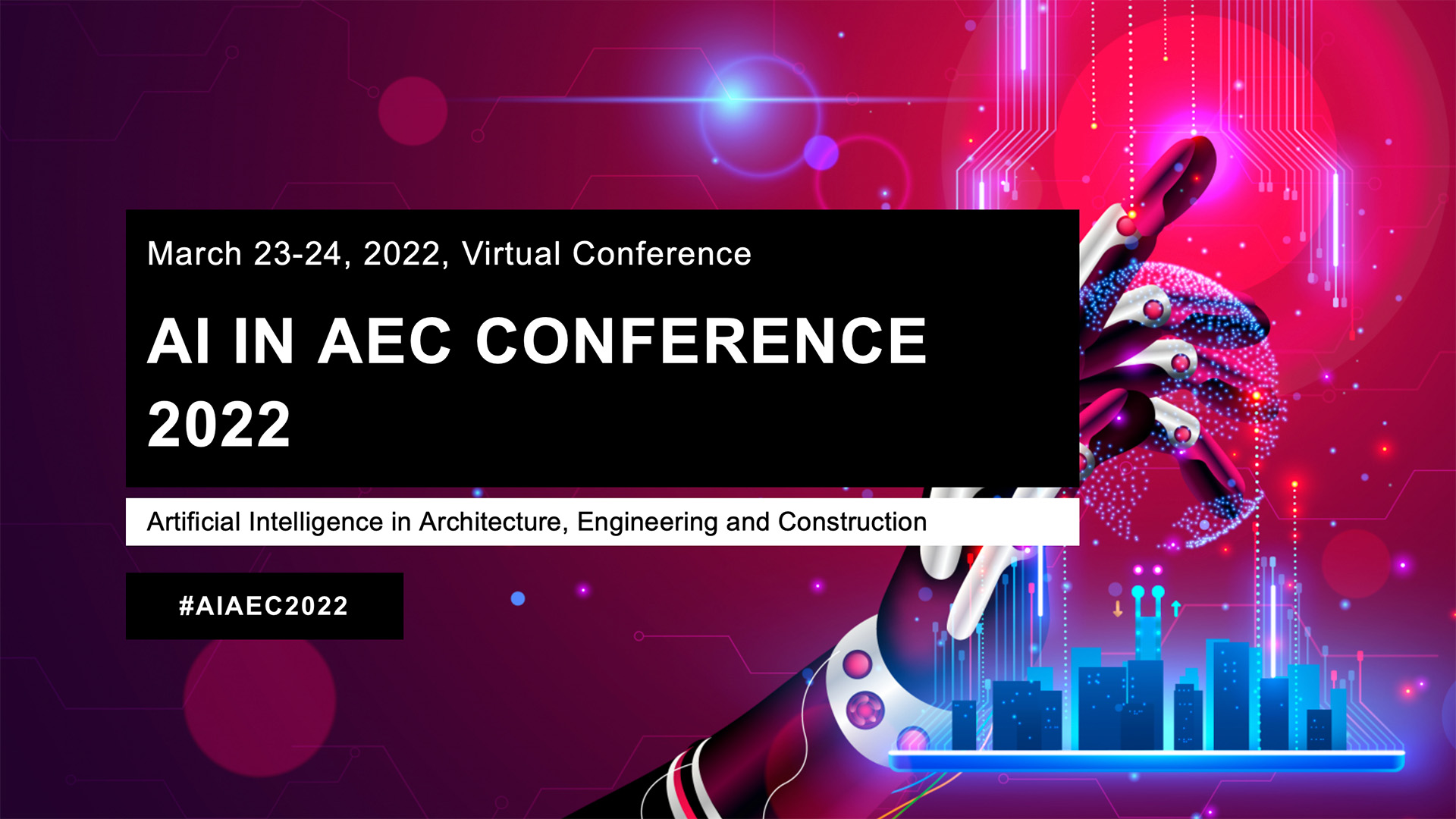 AI in AEC 2022 Conference Program Released