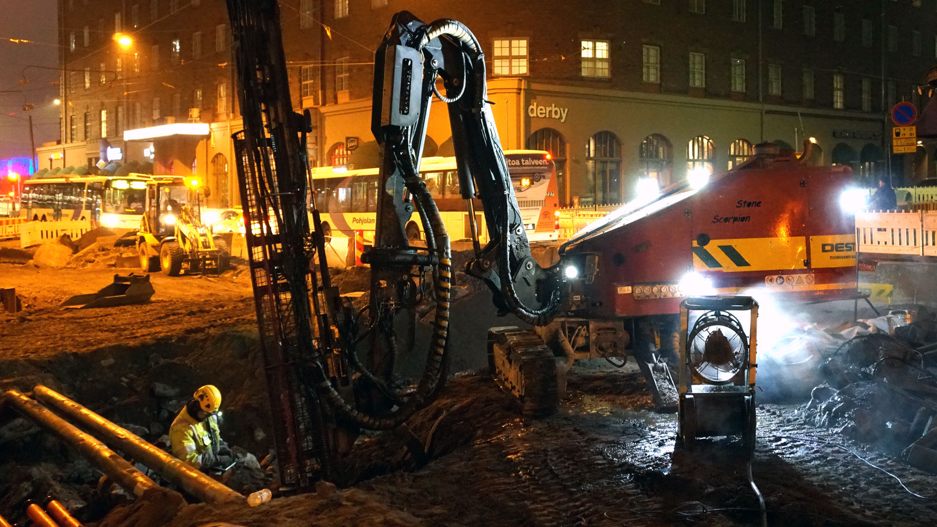 Helsinki Piloting Zero-Emission Construction Sites