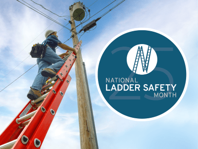 Join National Ladder Safety Month with Free Online Training