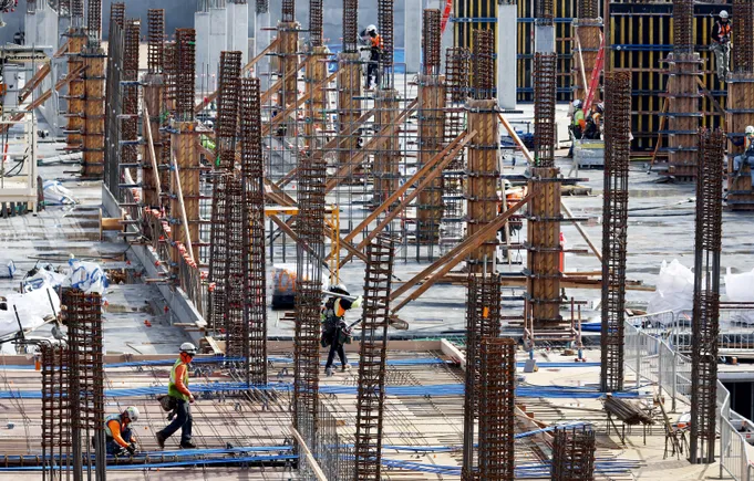 More private construction projects face delays