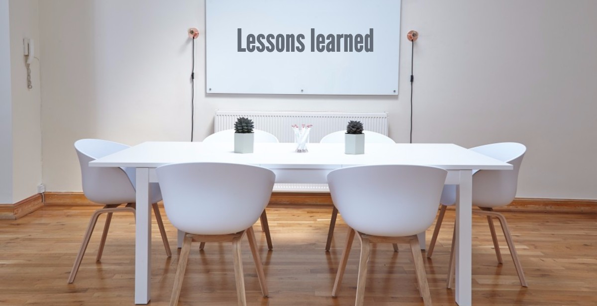 My Lessons Learned from Software Development