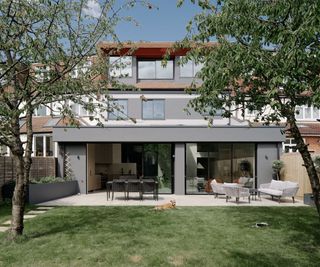 Refurbishment and extension of this mid-terrace house