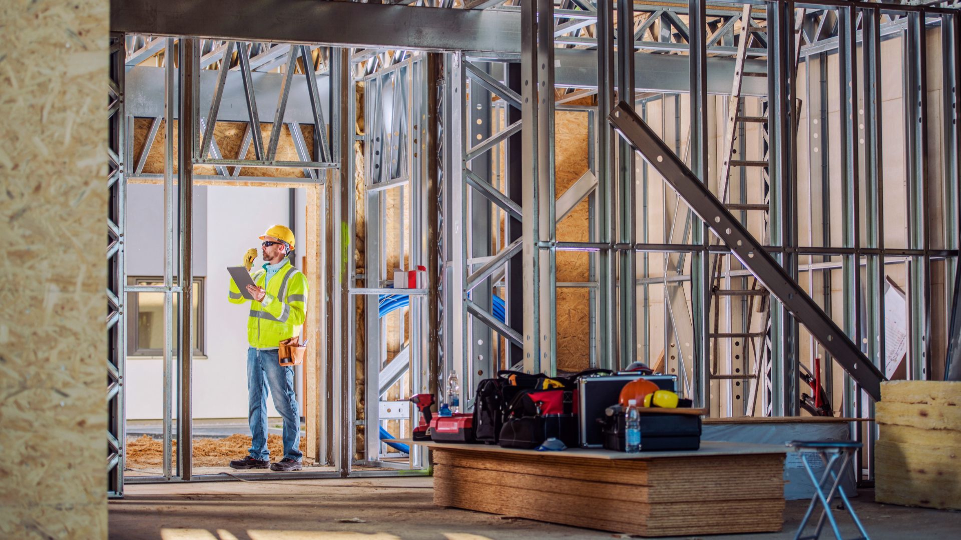 Using Ambient Sound as Construction Progress Indicator