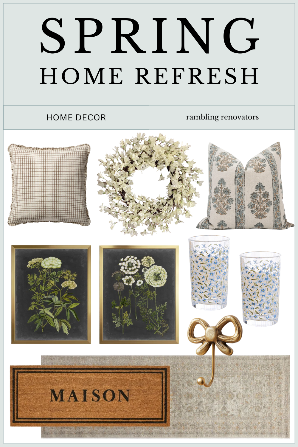 A Spring Refresh With Fun Finds for Home, Fashion, and Beauty