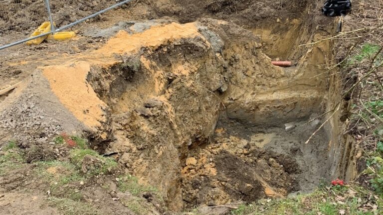 Director fined after worker fractures bones in excavation collapse