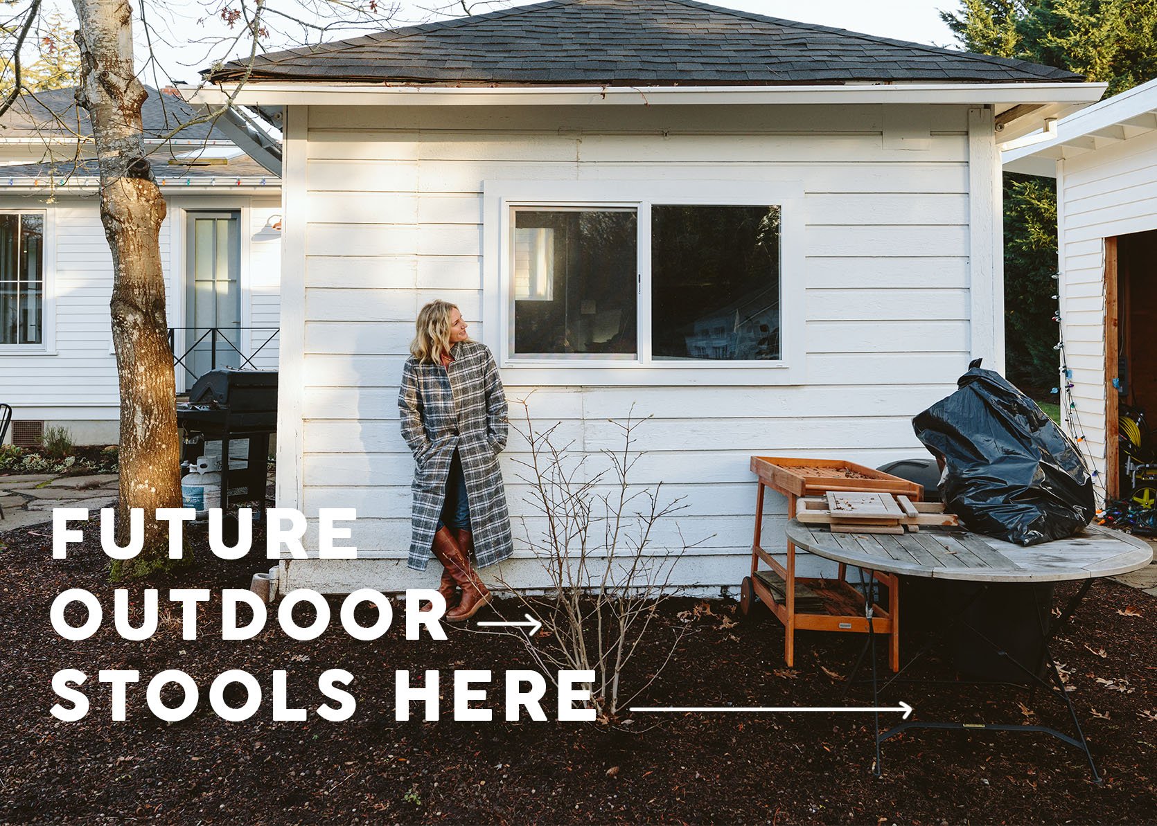 In Search Of Weatherproof Outdoor Stools (That Will Actually Last In Oregon)… Oh, And We Need 10