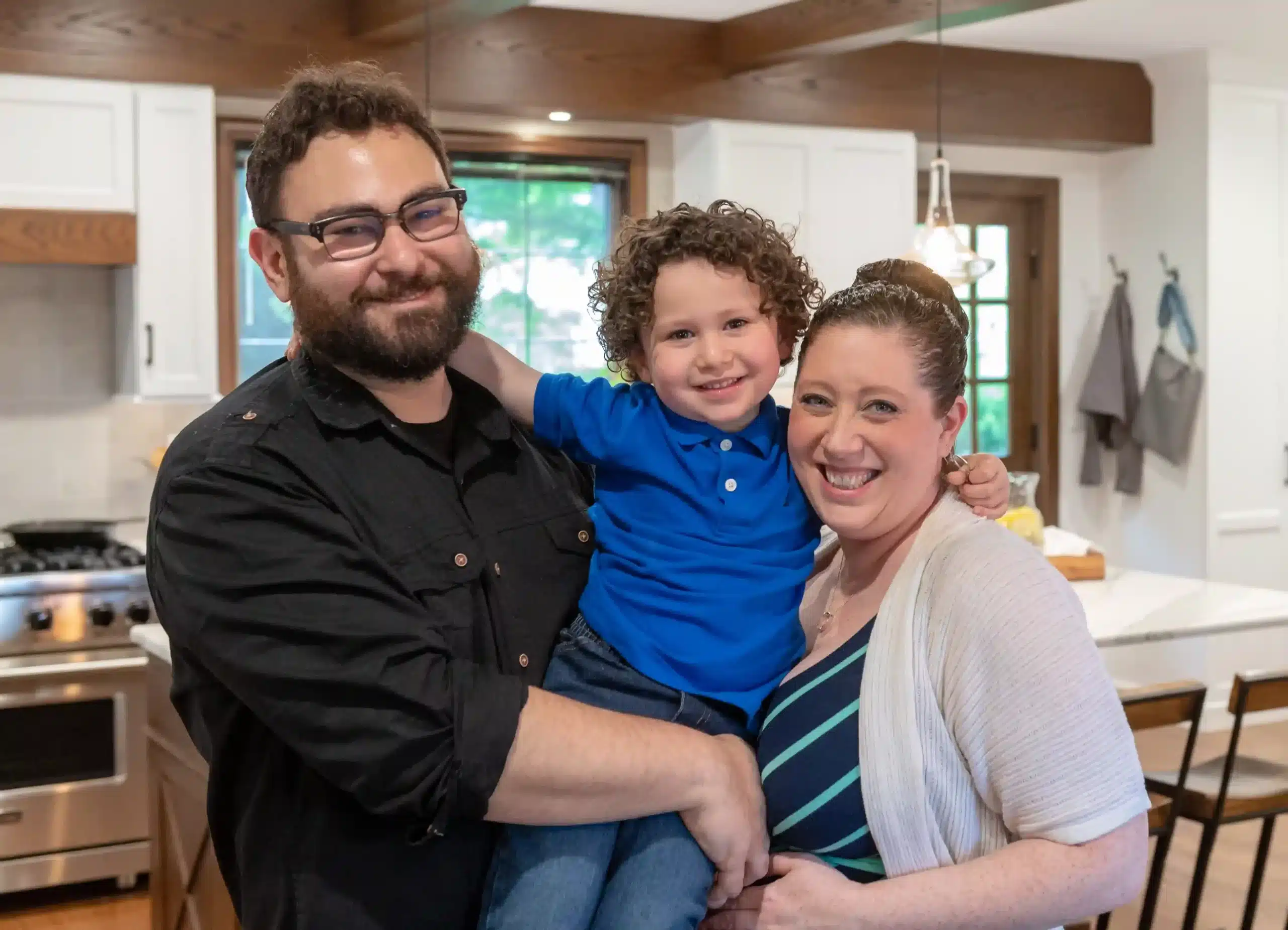 Portrait of the Sweeten homeowners