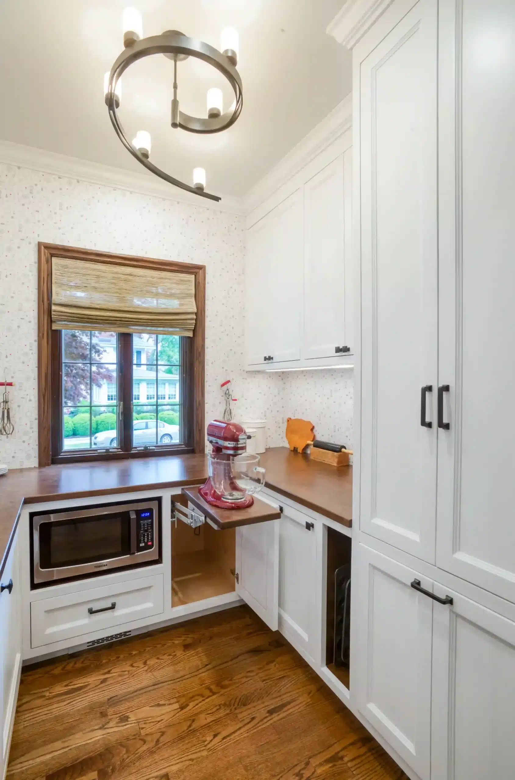 Custom kitchen storage solutions