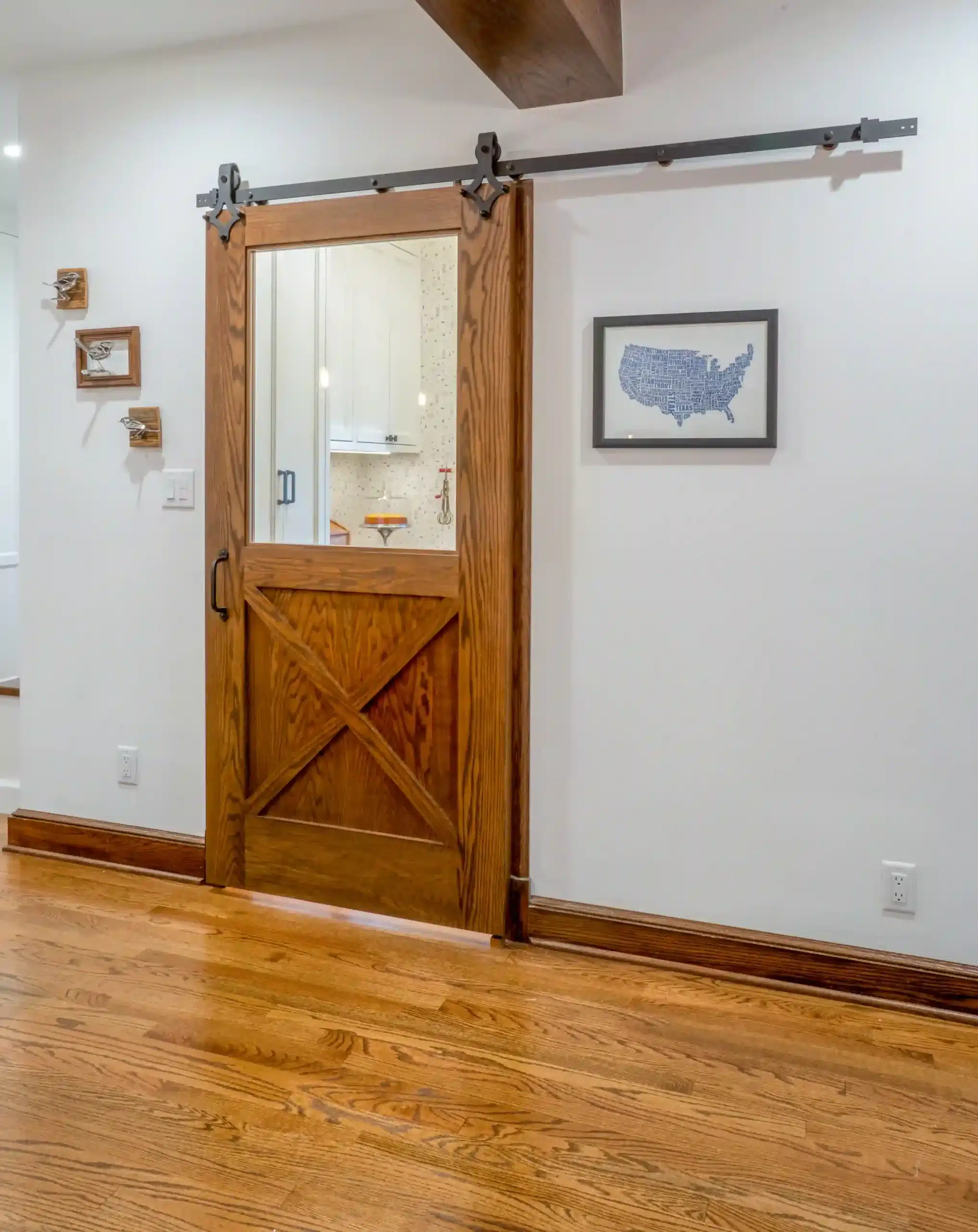 Custom sliding barn door
