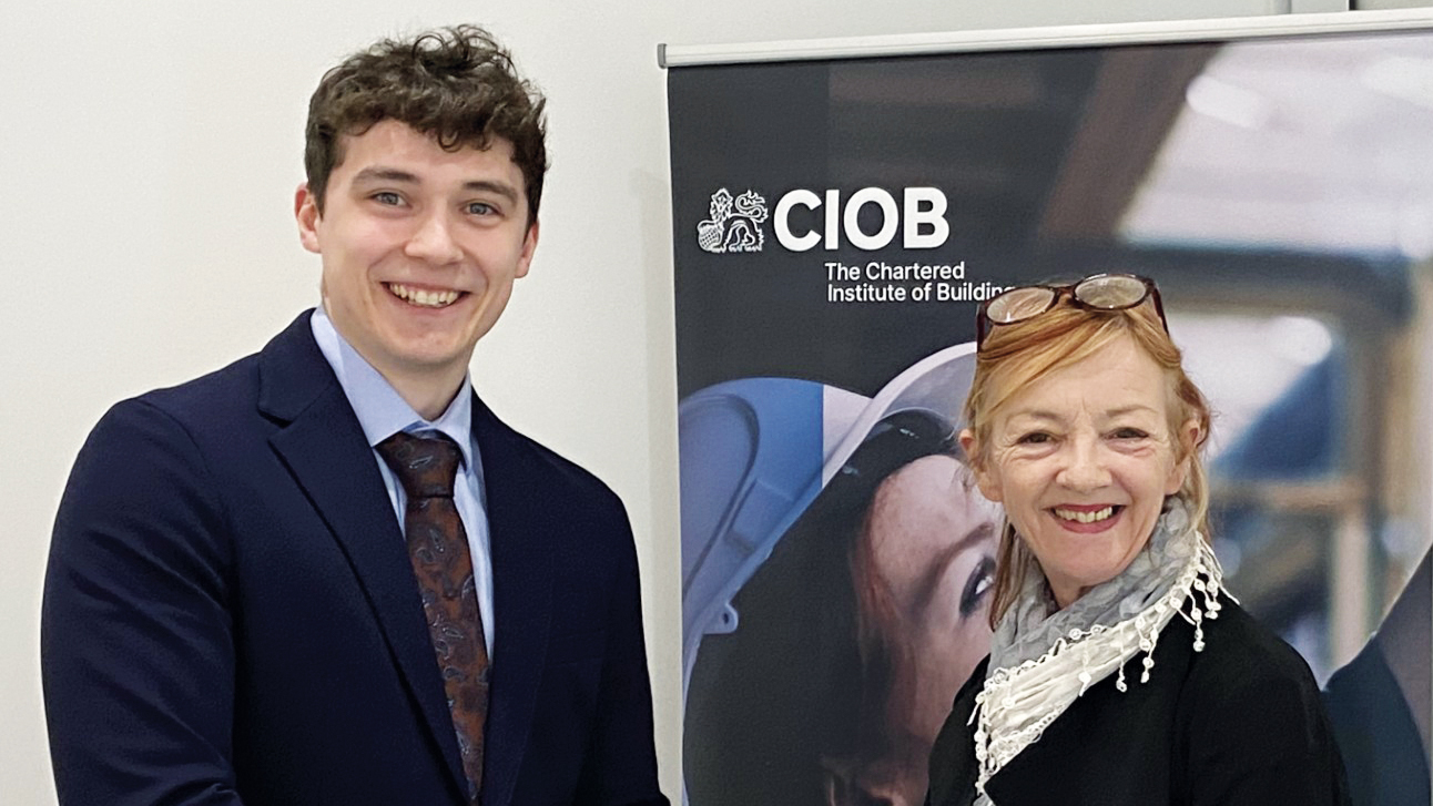 CIOB names Apprentice of the Year