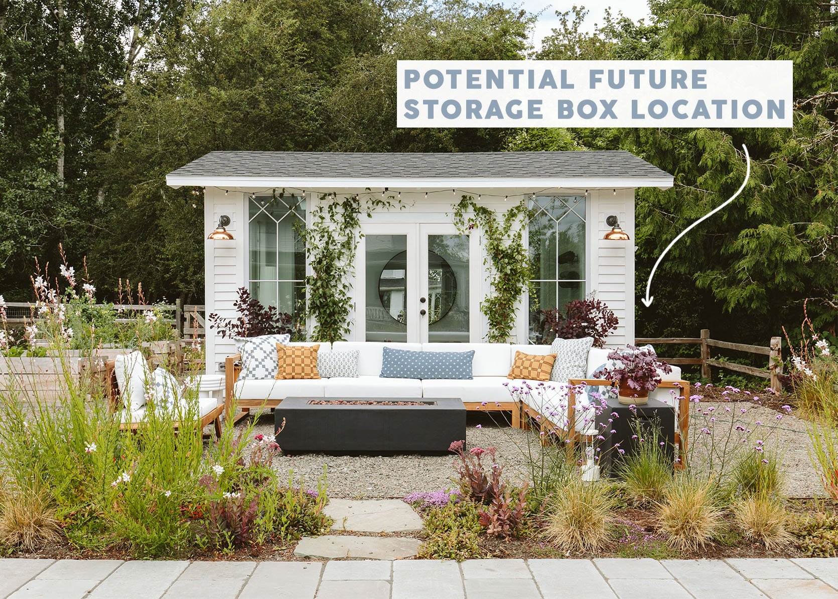 Not Ugly Outdoor Storage Options (Deck Boxes, Sheds, Benches, And More!)