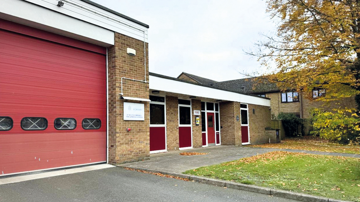 Chartered company helps Cambridgeshire fire station to become carbon neutral
