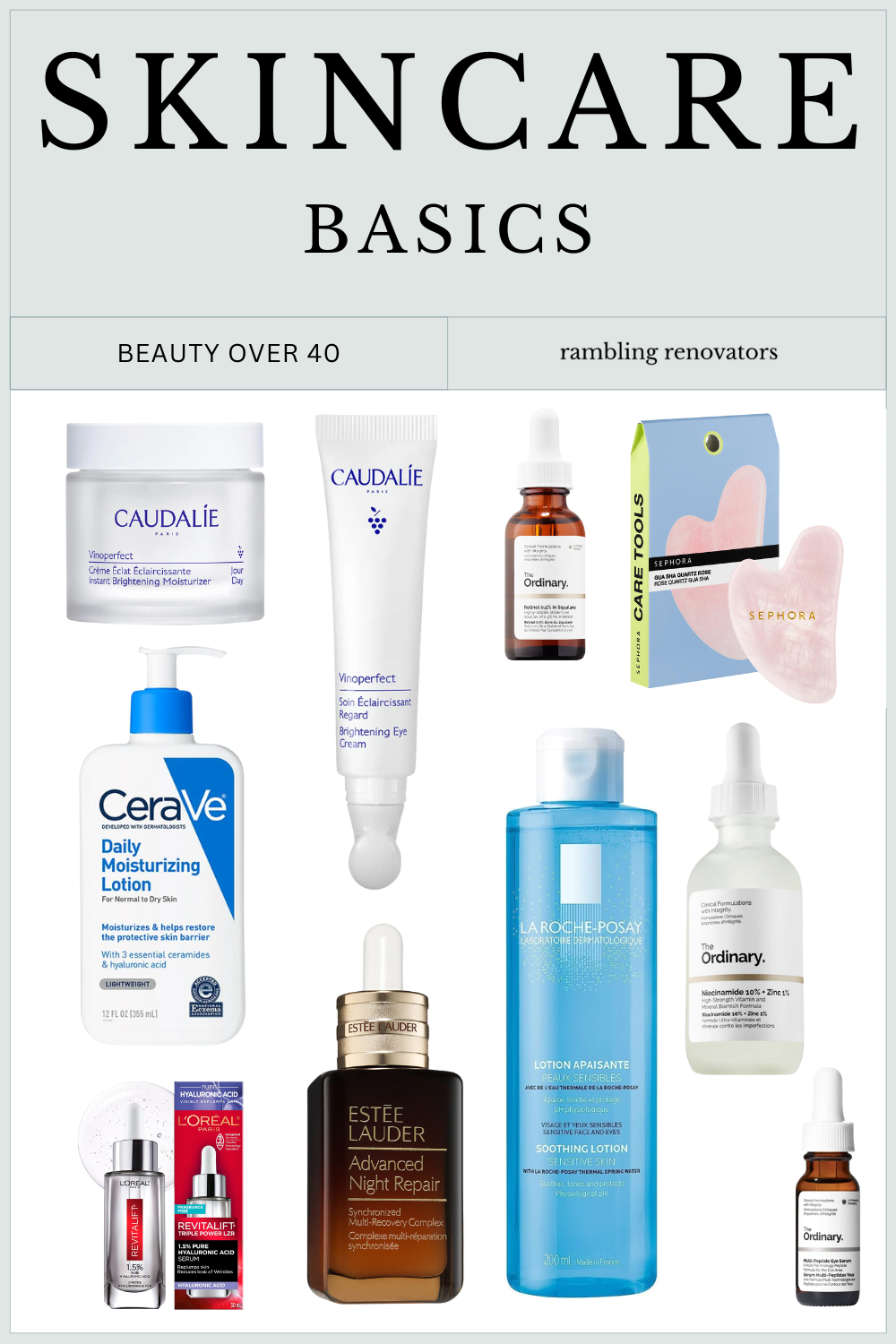 skin care for women over 40, beauty over 40, midlife beauty products