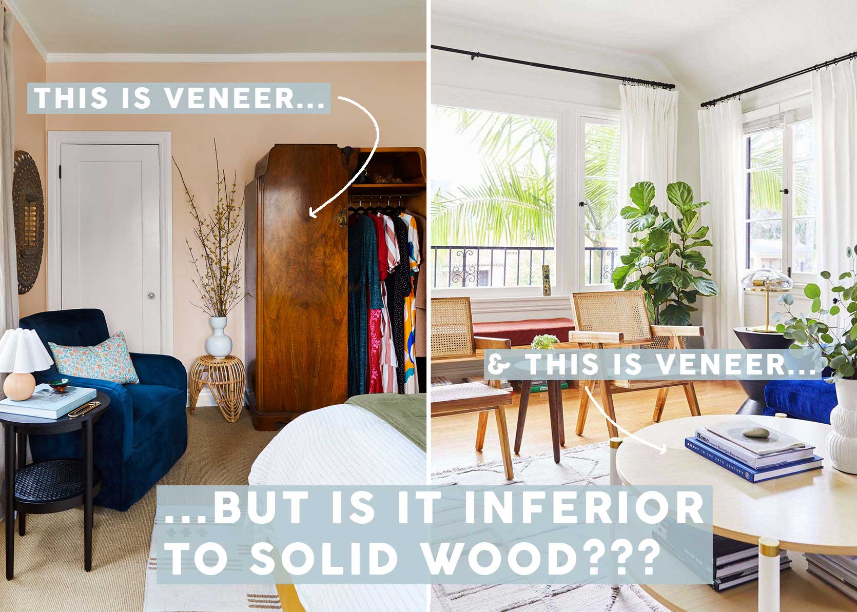 Is Wood Veneer Furniture A Style Steal Or A Red Flag? We Dug Into The Research To Find Out