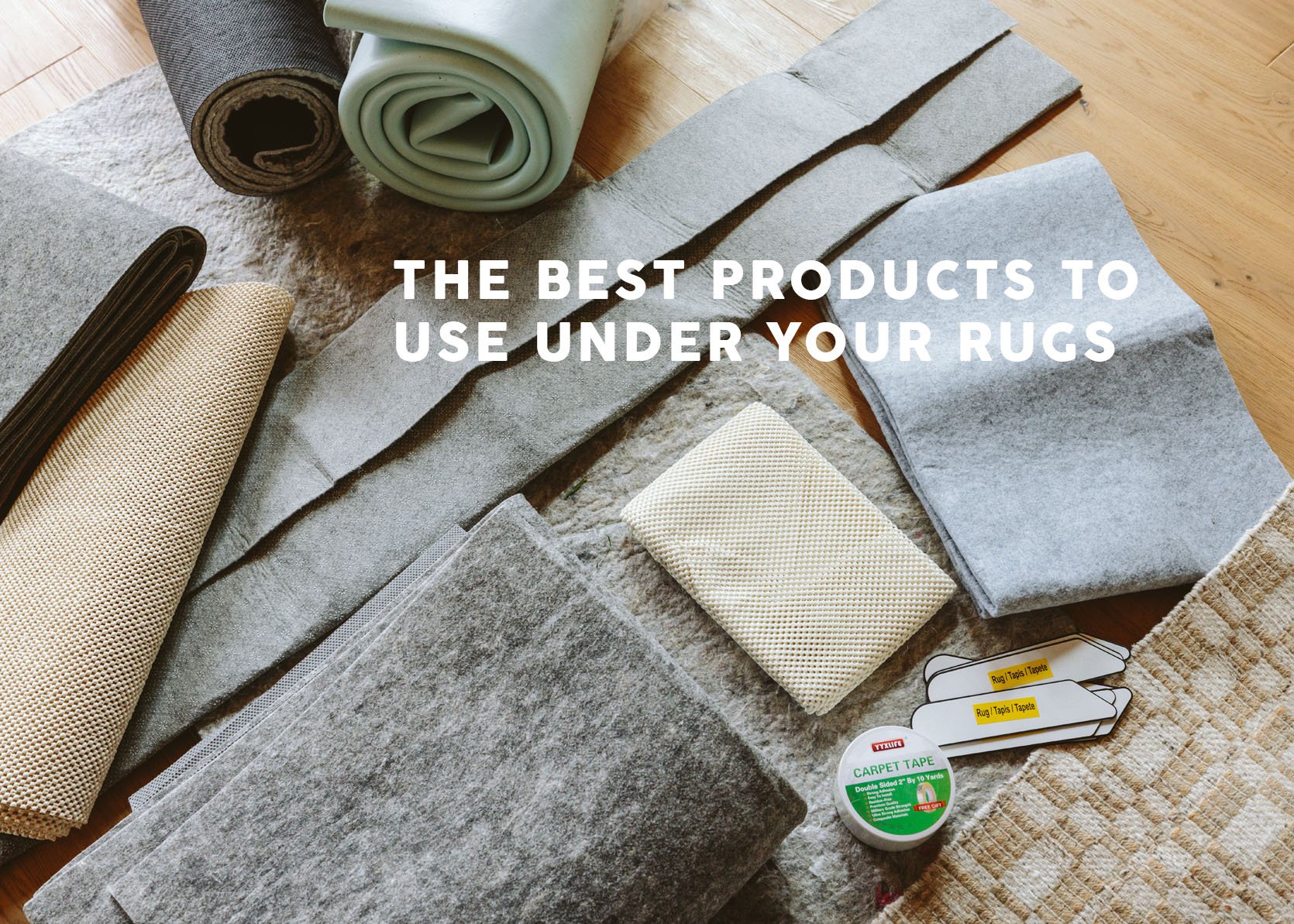 We Tested 11 Rug Pads For Keeping Your Rugs In Place And Padded (And You Bet We Found The Best Ones!)