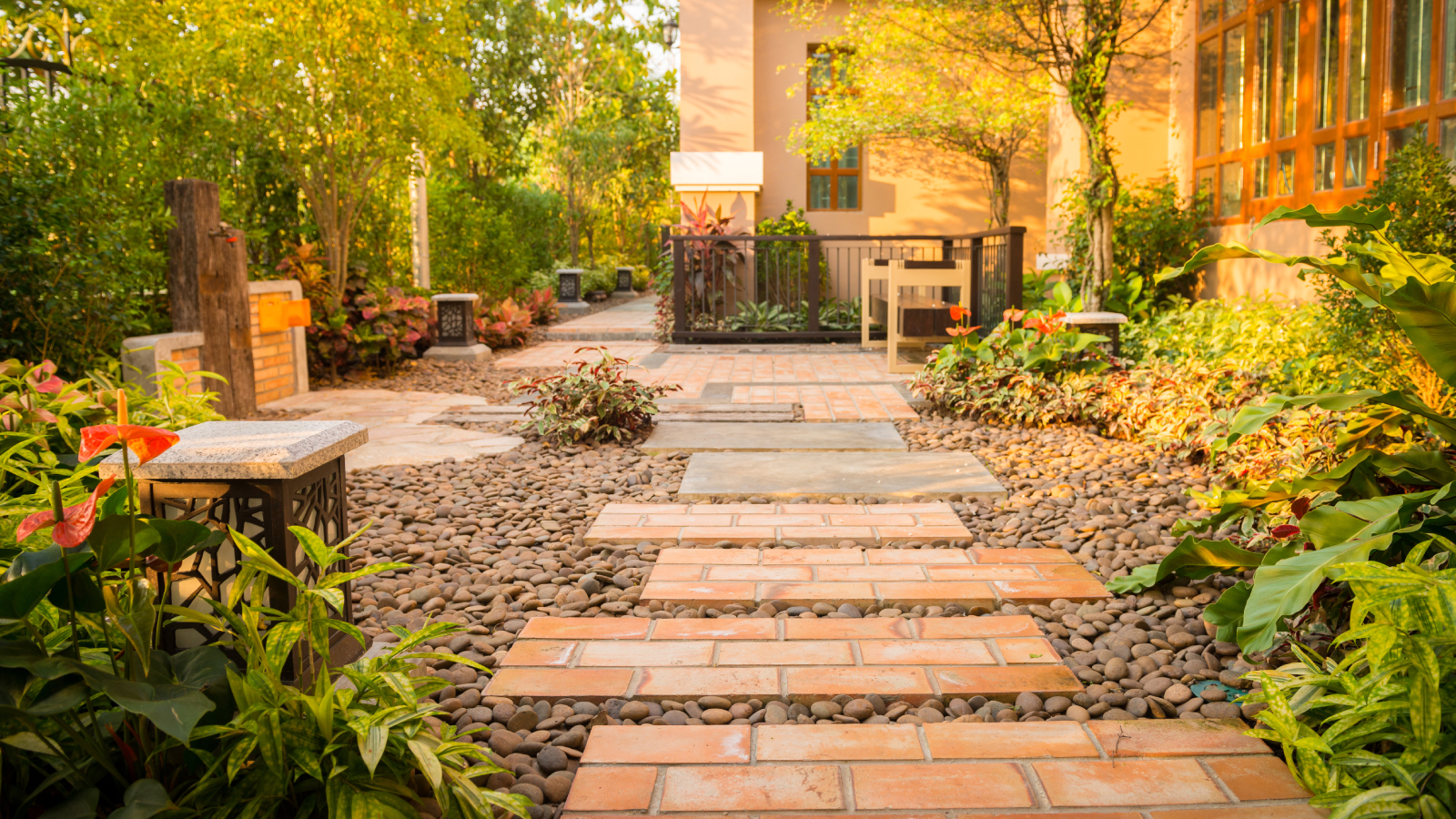 13 eco-friendly and stylish ways to re-use brick in a garden