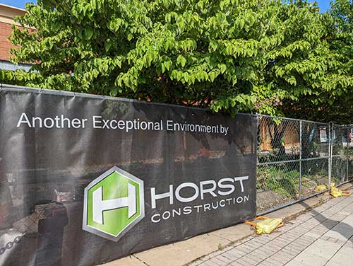 horst construction safety fence